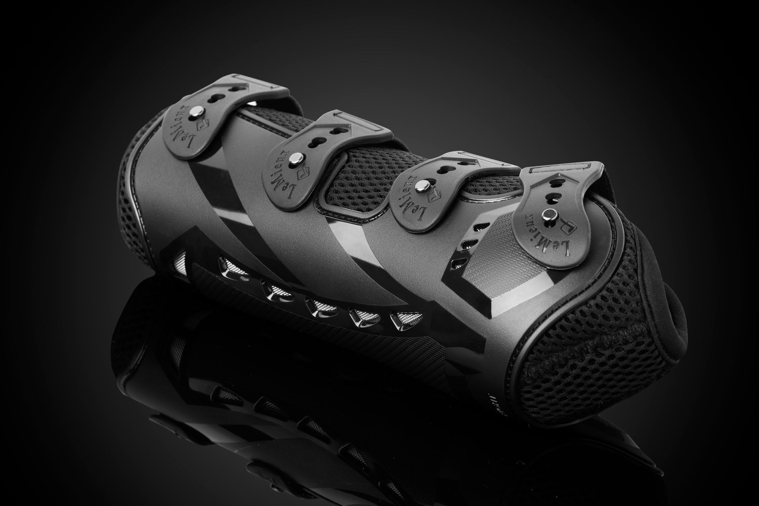 LeMieux Gamaschen Vorderbeine Ultra Mesh Snug Boots Front black
