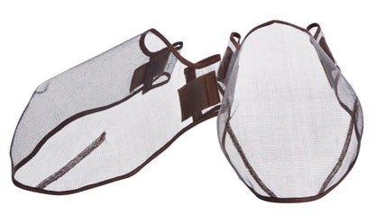 LeMieux Nüsternschutz Comfort Shield Standard 2er-Pack braun