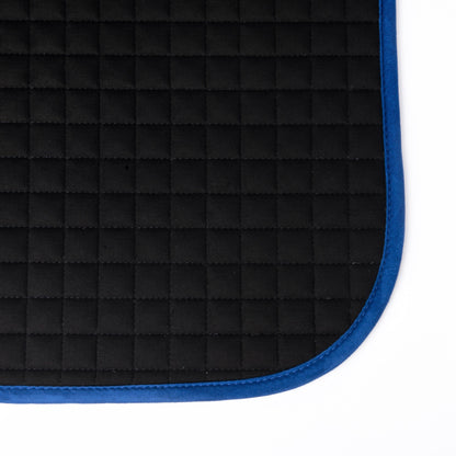 LeMieux Schabracke Luxury Suede Dressage Square benetton blue