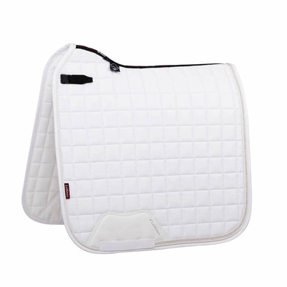 LeMieux saddle pad Diamante Dressage Square white