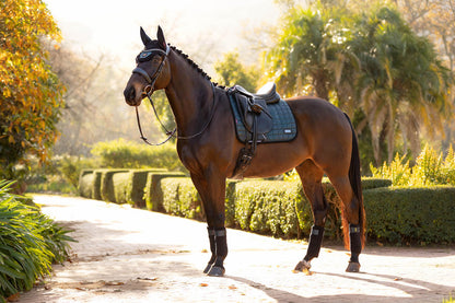 LeMieux Schabracke Rhone Dressage Square petrol