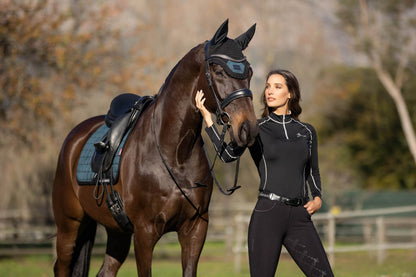 LeMieux Schabracke Rhone Dressage Square petrol