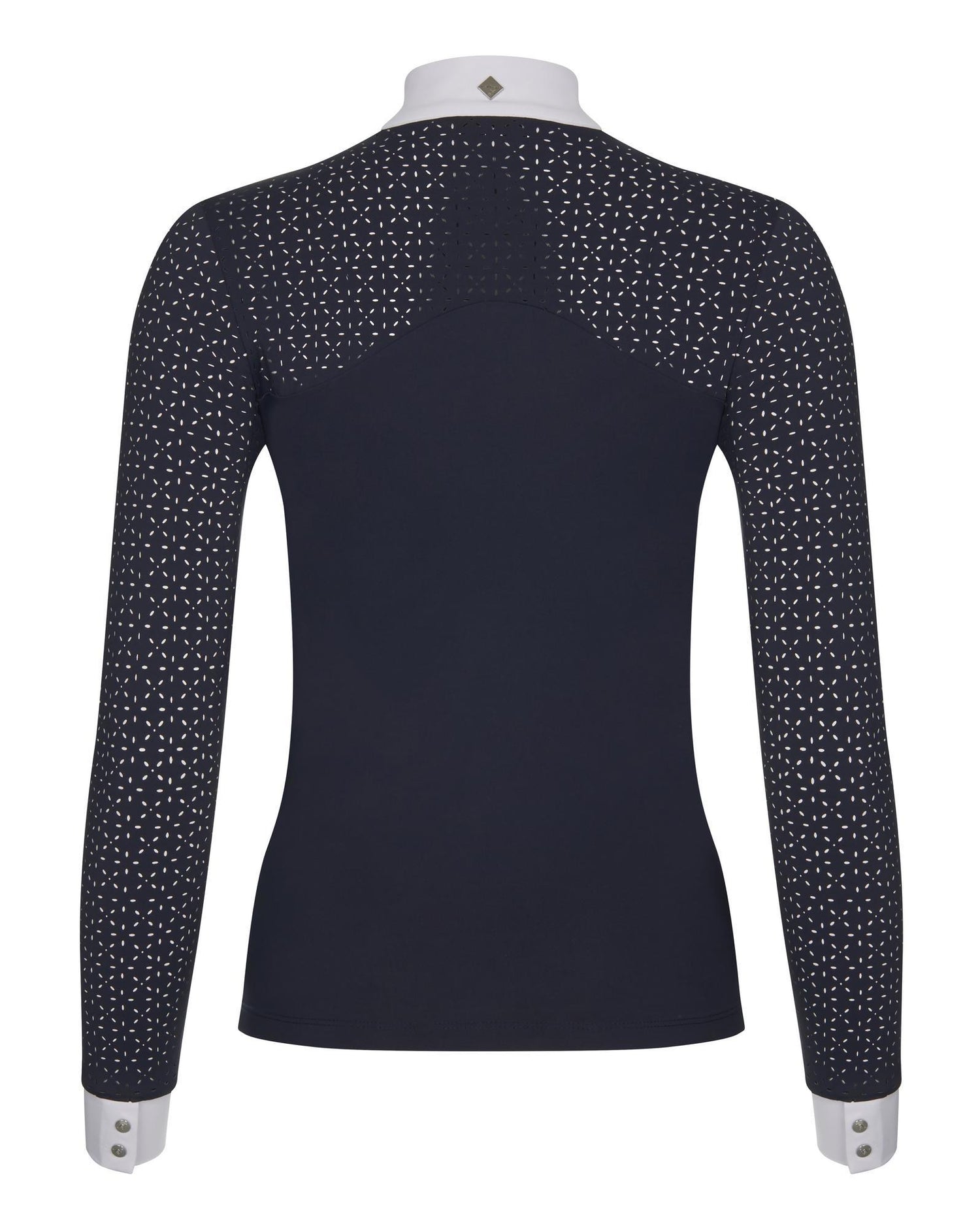 LeMieux Langarm Turniershirt Olivia Show Shirt Long Sleeve navy