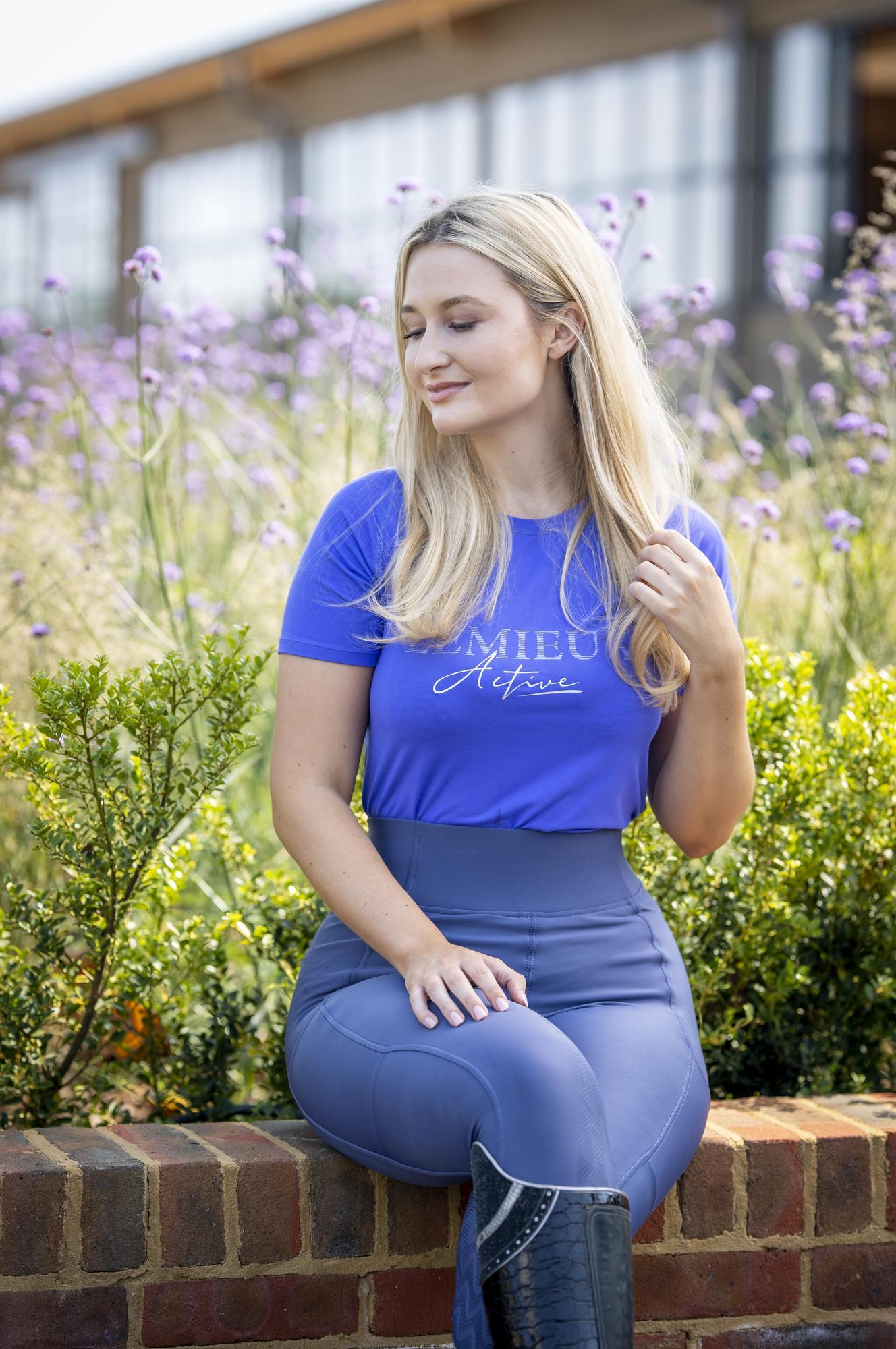 LeMieux T-Shirt Luxe bluebell