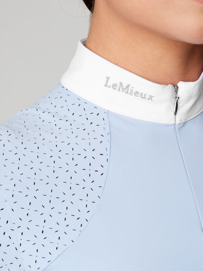 LeMieux Kurzarm Turniershirt Olivia Show Shirt Short Sleeve mist