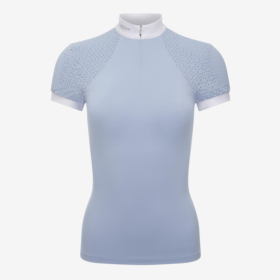 LeMieux Kurzarm Turniershirt Olivia Show Shirt Short Sleeve mist