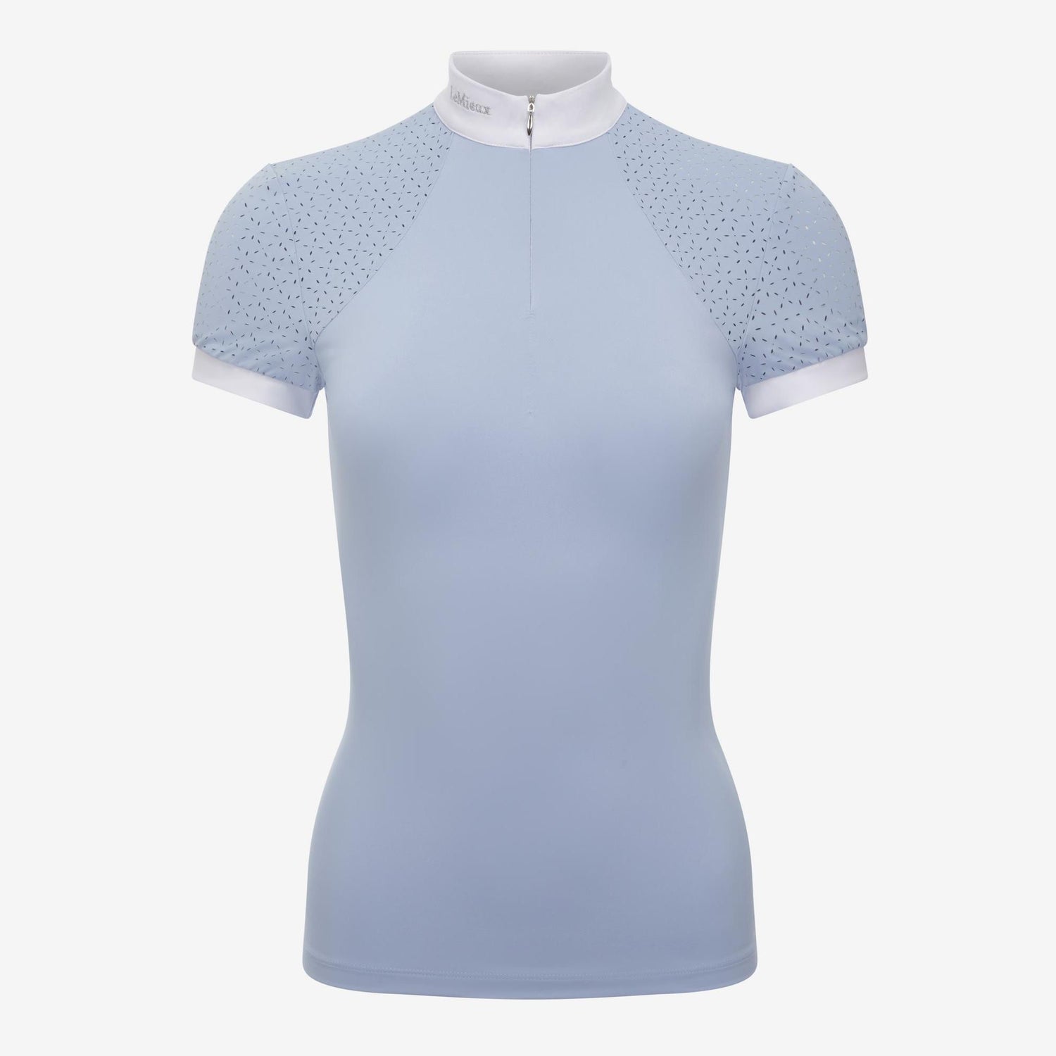 LeMieux Kurzarm Turniershirt Olivia Show Shirt Short Sleeve mist