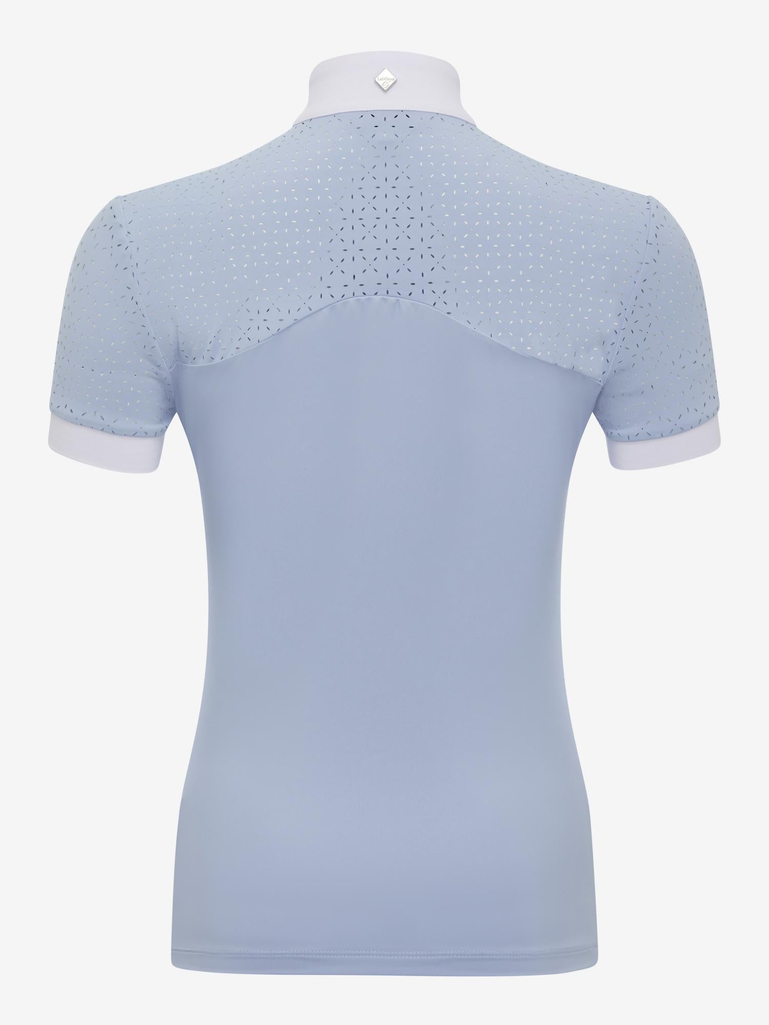 LeMieux Kurzarm Turniershirt Olivia Show Shirt Short Sleeve mist