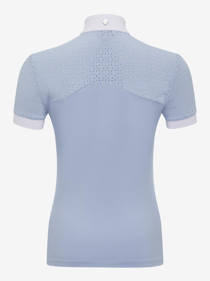 LeMieux Kurzarm Turniershirt Olivia Show Shirt Short Sleeve mist