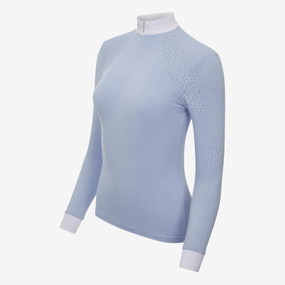 LeMieux Langarm Turniershirt Olivia Show Shirt Long Sleeve mist