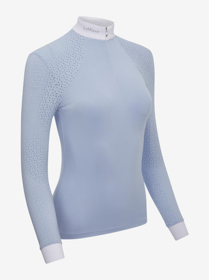 LeMieux Langarm Turniershirt Olivia Show Shirt Long Sleeve mist