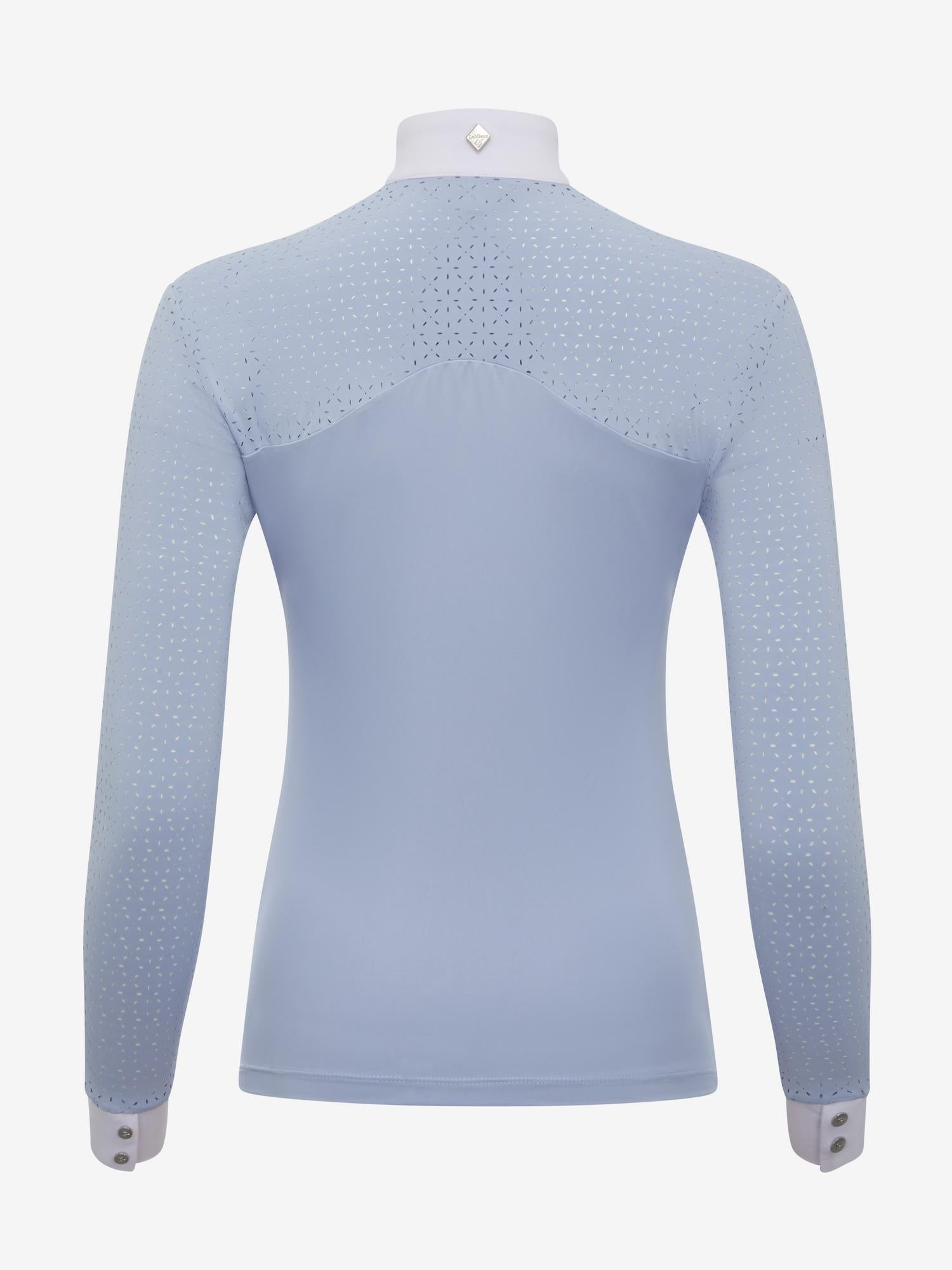 LeMieux Langarm Turniershirt Olivia Show Shirt Long Sleeve mist