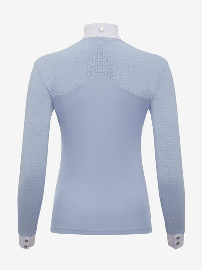 LeMieux Langarm Turniershirt Olivia Show Shirt Long Sleeve mist
