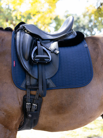 LeMieux Schabracke Essence Dressage Square Navy