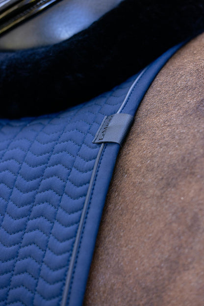 LeMieux Schabracke Essence Dressage Square Navy