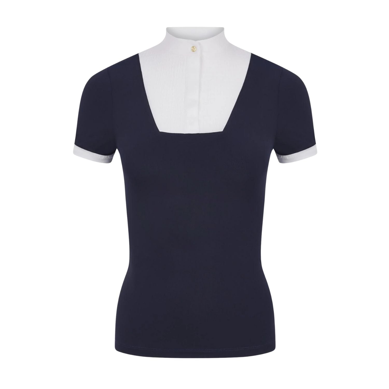 LeMieux Kurzarm Turniershirt Sophia Show Shirt Short Sleeve navy