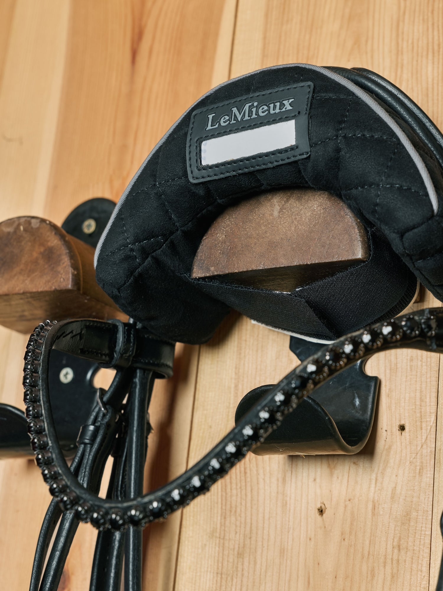 LeMieux Trensenhakenpolster schwarz