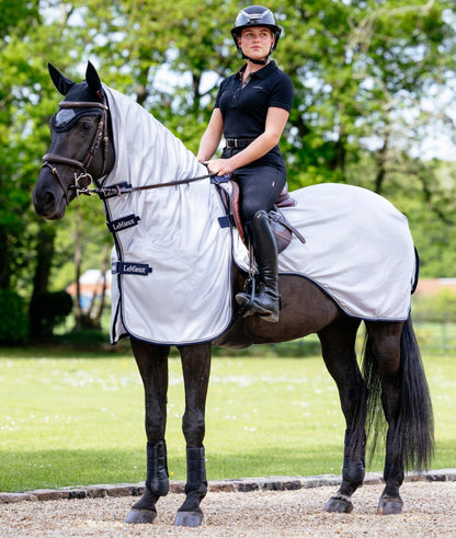 LeMieux Fliegen-Ausreitdecke Ride On Grau