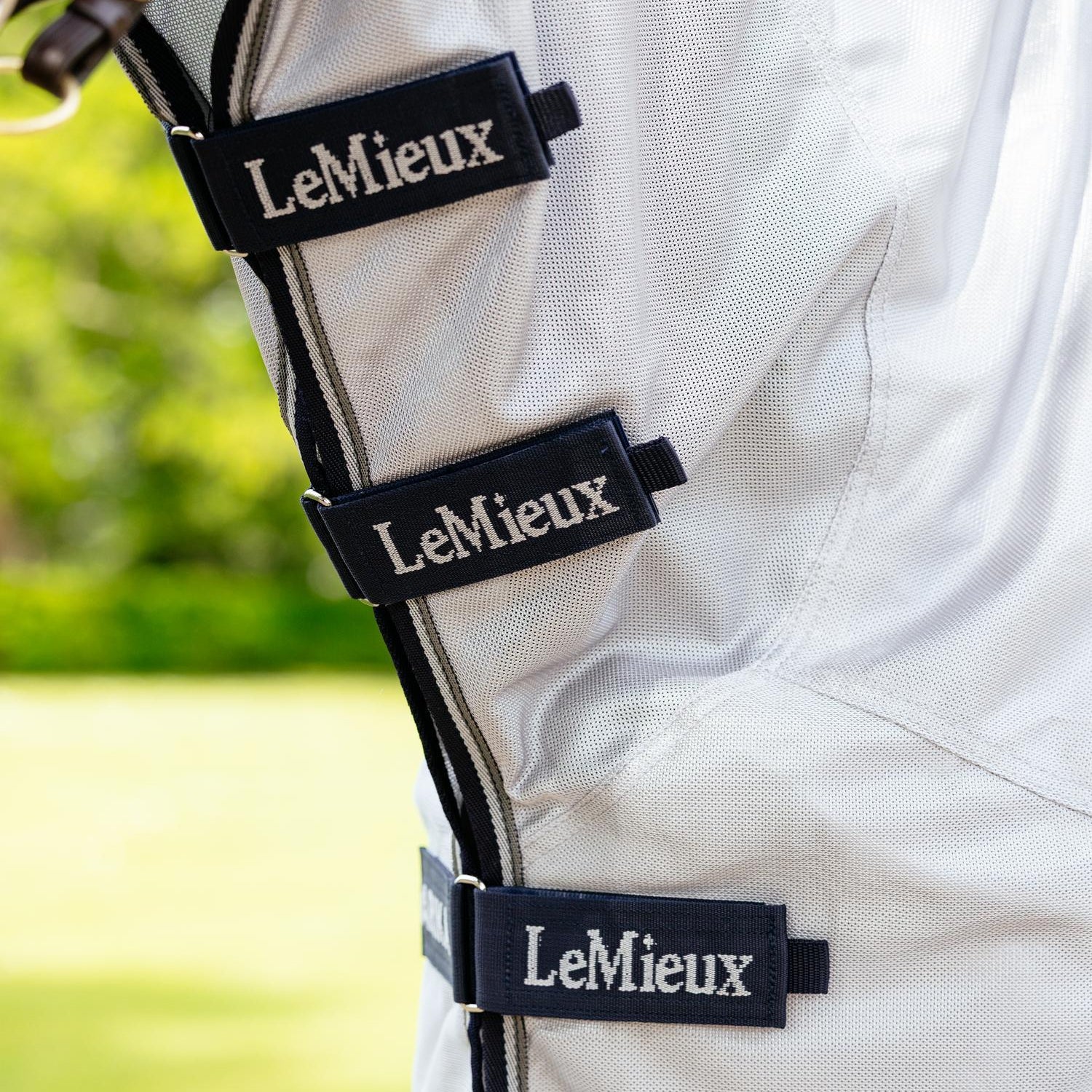 LeMieux Fliegen-Ausreitdecke Ride On Grau