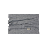 Produktfoto des Schlauchschals Aspen Herringbone mit Fischgrätmuster von Lemieux, leicht gestaucht auf weißem Hintergrund.