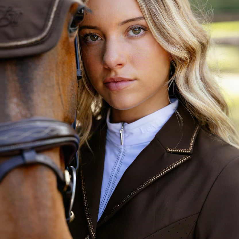 LeMieux Turnierjacket Brilliance Diana espresso
