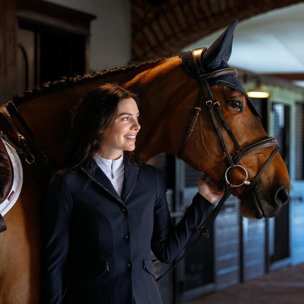 LeMieux Turnierjacket Brilliance Diana navy