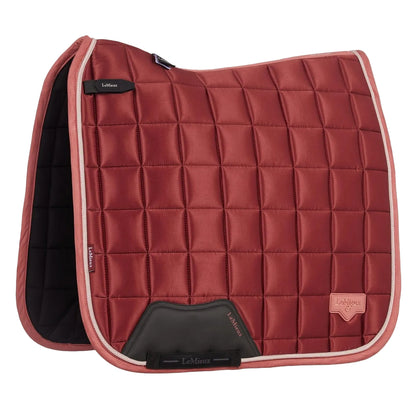 LeMieux Schabracke Loire Classic Satin Dressage Square Russet