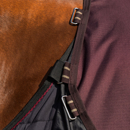 LeMieux Outdoordecke Arika Ripstop Turnout Rug mit Halsteil 0 g bramble