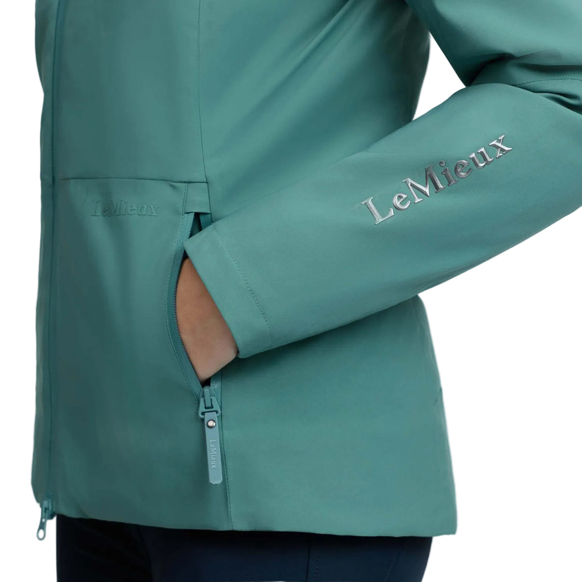 LeMieux wasserdichte 3-in-1-Hybridjacke Brooke aloe