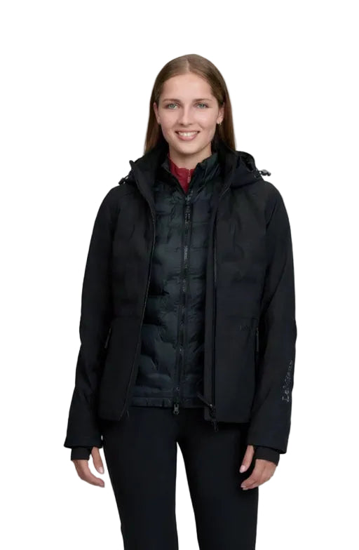LeMieux wasserdichte 3-in-1-Hybridjacke Brooke schwarz