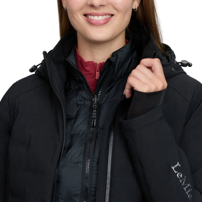 LeMieux wasserdichte 3-in-1-Hybridjacke Brooke schwarz