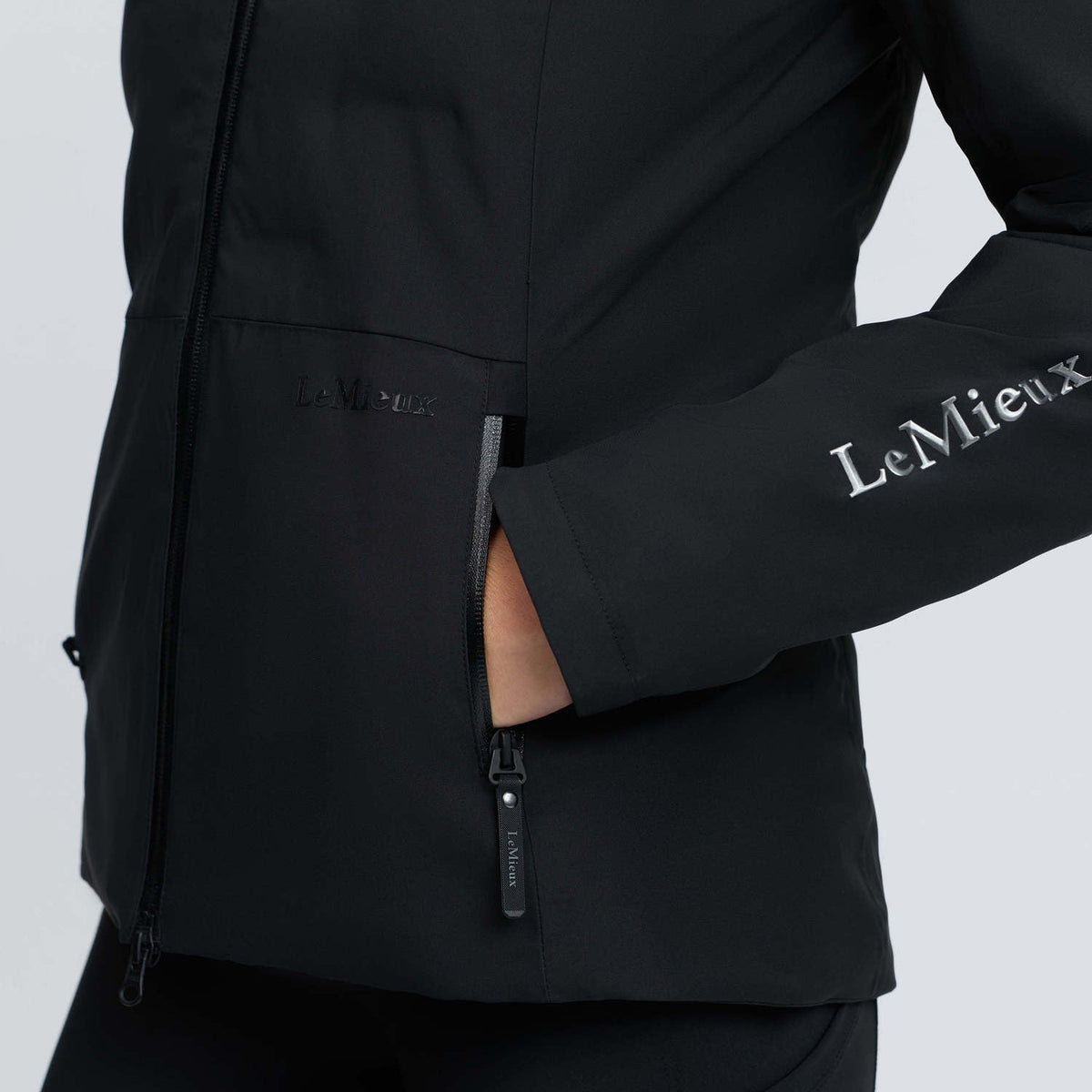 LeMieux wasserdichte 3-in-1-Hybridjacke Brooke schwarz
