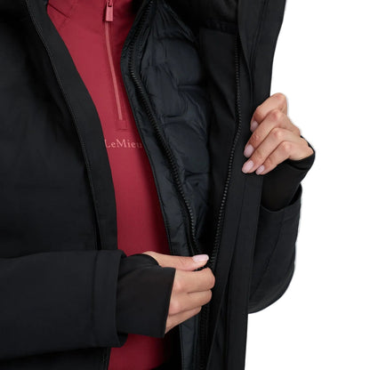 LeMieux wasserdichte 3-in-1-Hybridjacke Brooke schwarz