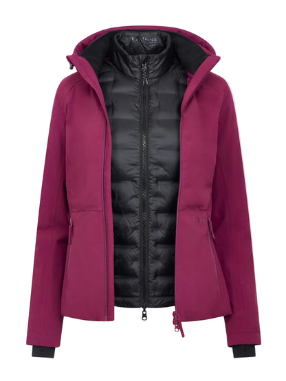 LeMieux wasserdichte 3-in-1-Hybridjacke Brooke blackberry