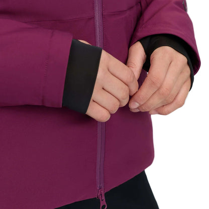 LeMieux wasserdichte 3-in-1-Hybridjacke Brooke blackberry