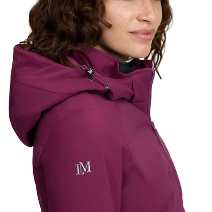 LeMieux wasserdichte 3-in-1-Hybridjacke Brooke blackberry