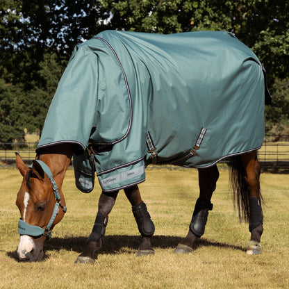 LeMieux Outdoordecke Arika Ripstop Turnout Rug mit Halsteil 200 g aloe