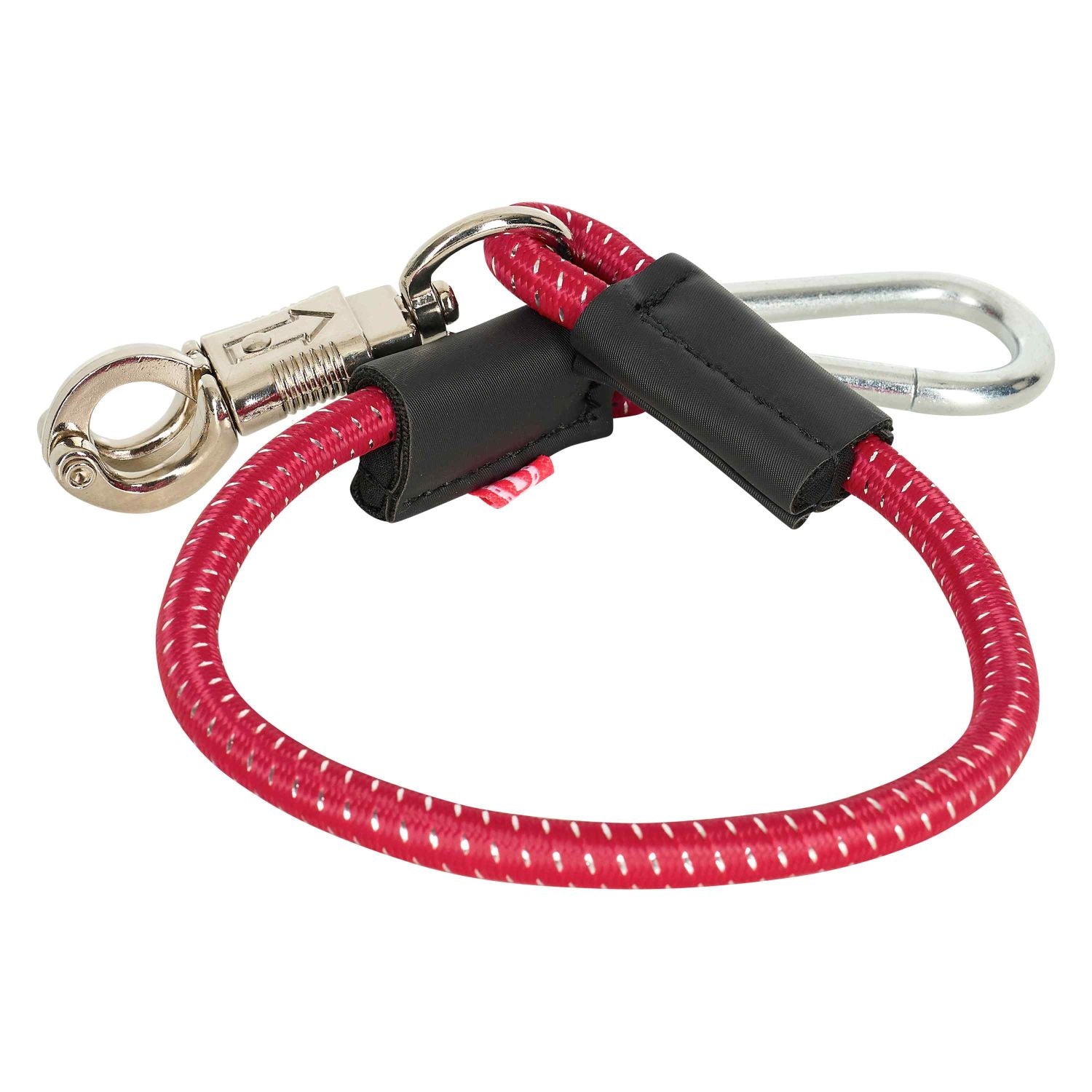 Imperial Riding Trailer Tie-Down IRH-Elastic 60cm Tango Red