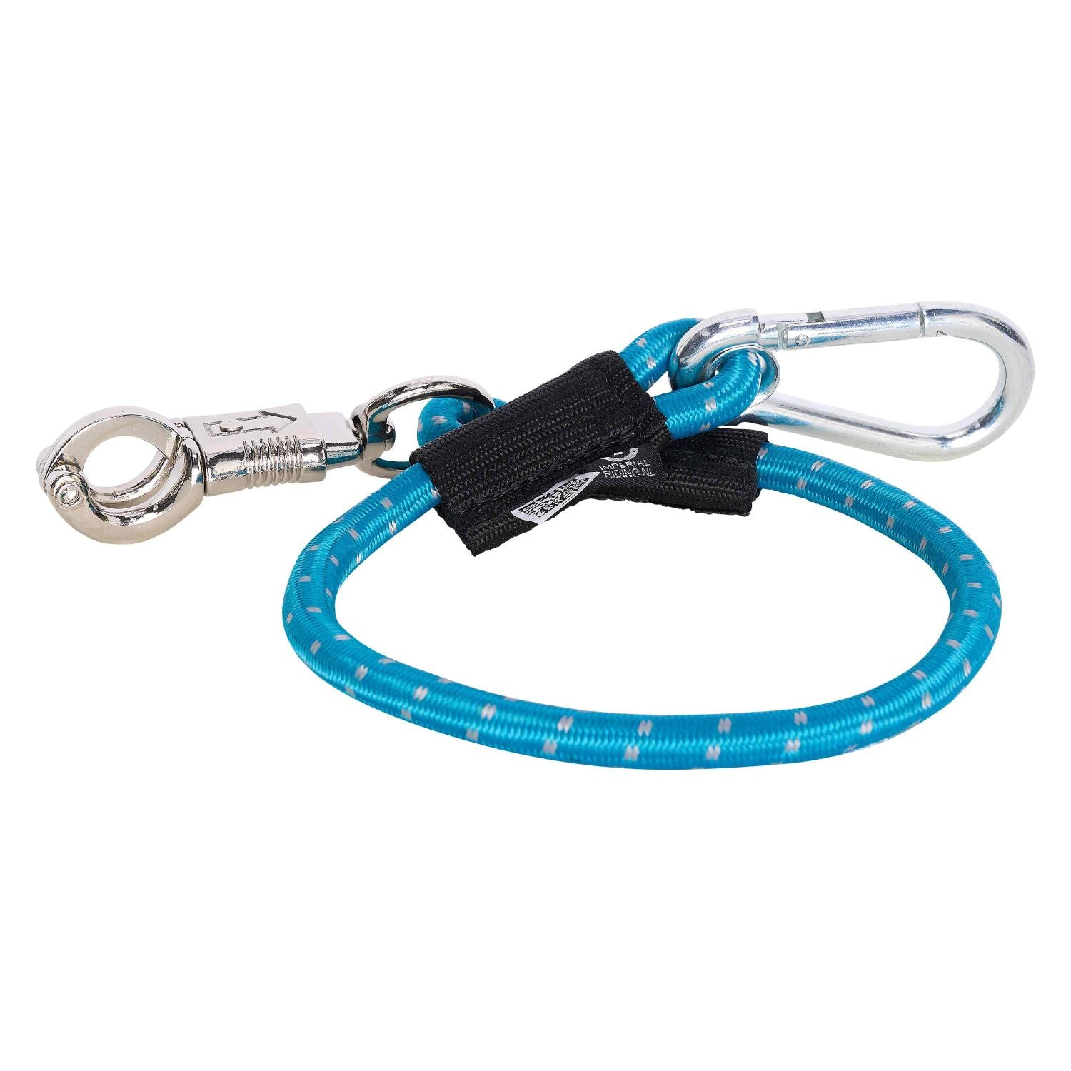 Imperial Riding Trailer Tie-Down IRH-Elastic 60cm Turquoise Silver Turquoise