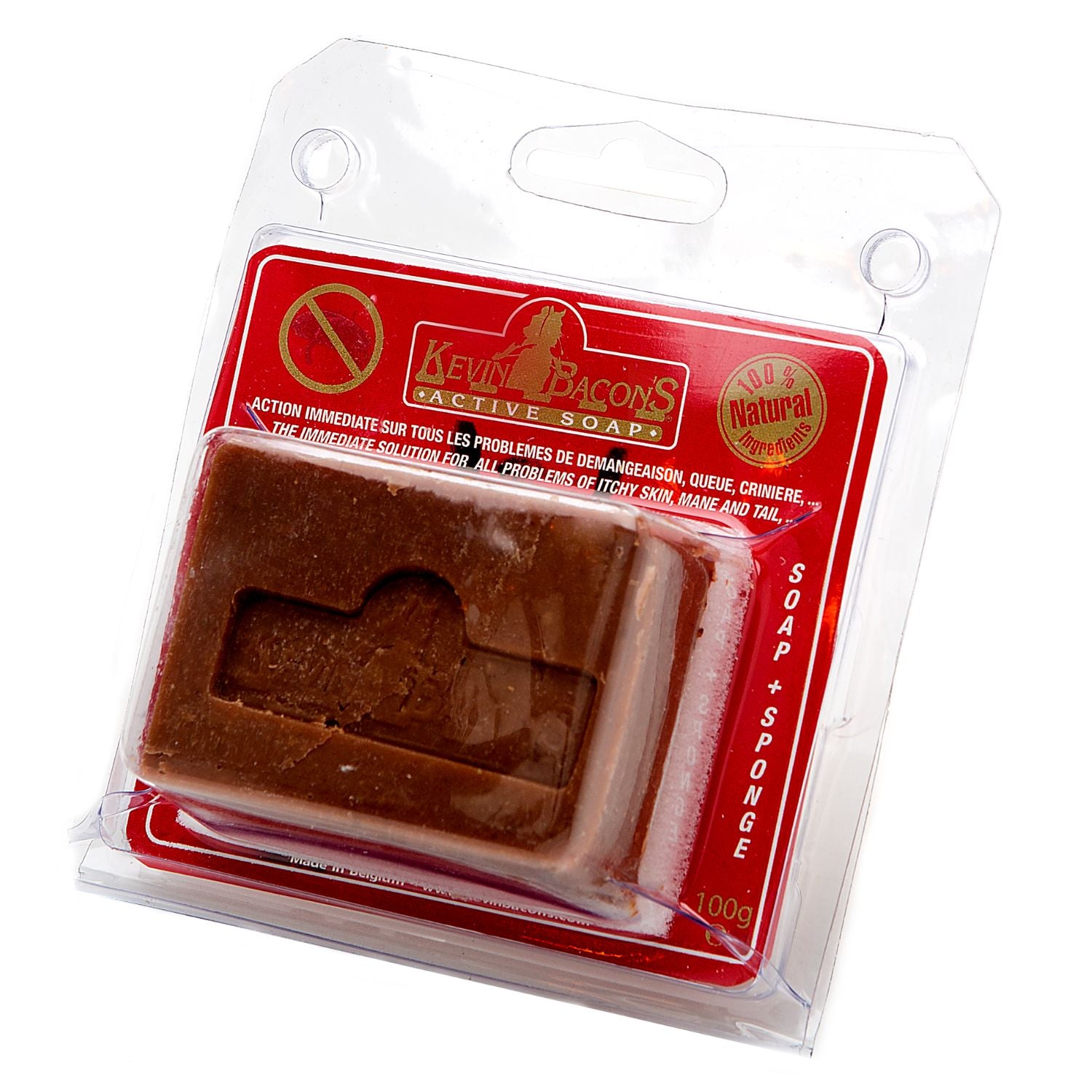 Kevin Bacon’s Active Soap Seife mit Schwamm