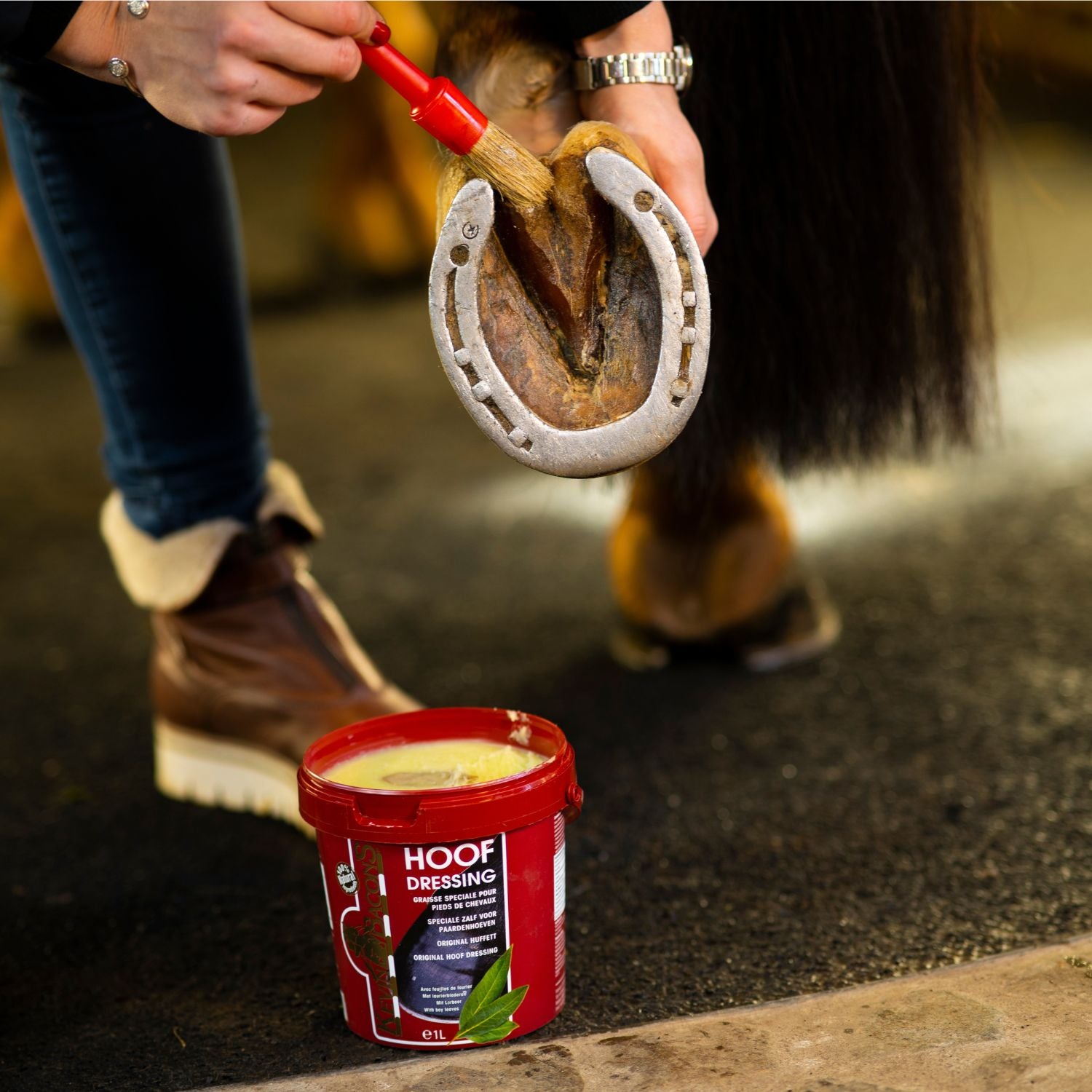 Kevin Bacon’s Hoof Dressing Original Winter Lorbeerbalsam zur Hufpflege bei niedrigen Temperaturen