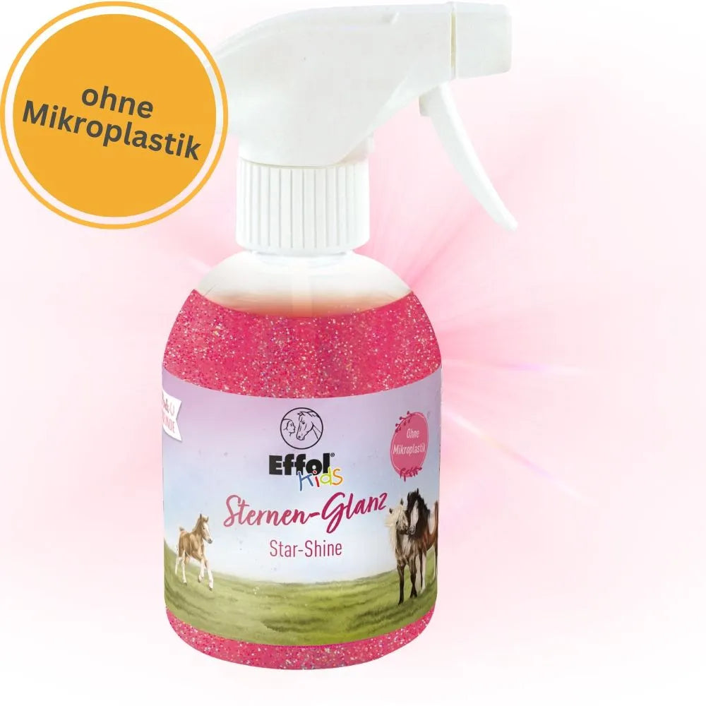 Effol Kids Sternen-Glanz Pferde-Glitterspray mit Himbeerduft - ePony Reitsport