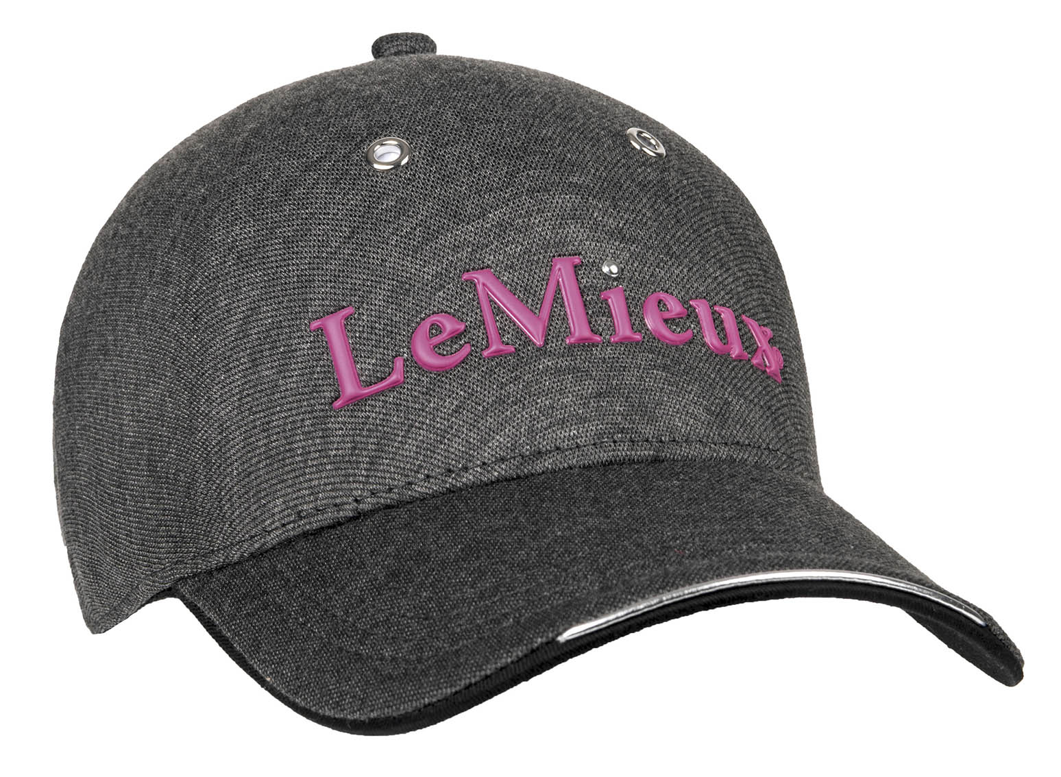 LeMieux Baseball Cap with Rivet grey