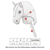 LeMieux Steckenpferd Hobby Horse Größentabelle Abmessungen Größe