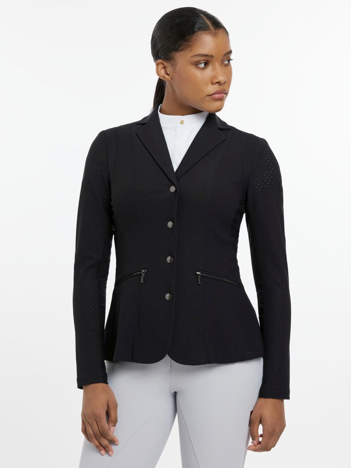 LeMieux Turnierjacket Jessica Mesh Show Jacket schwarz