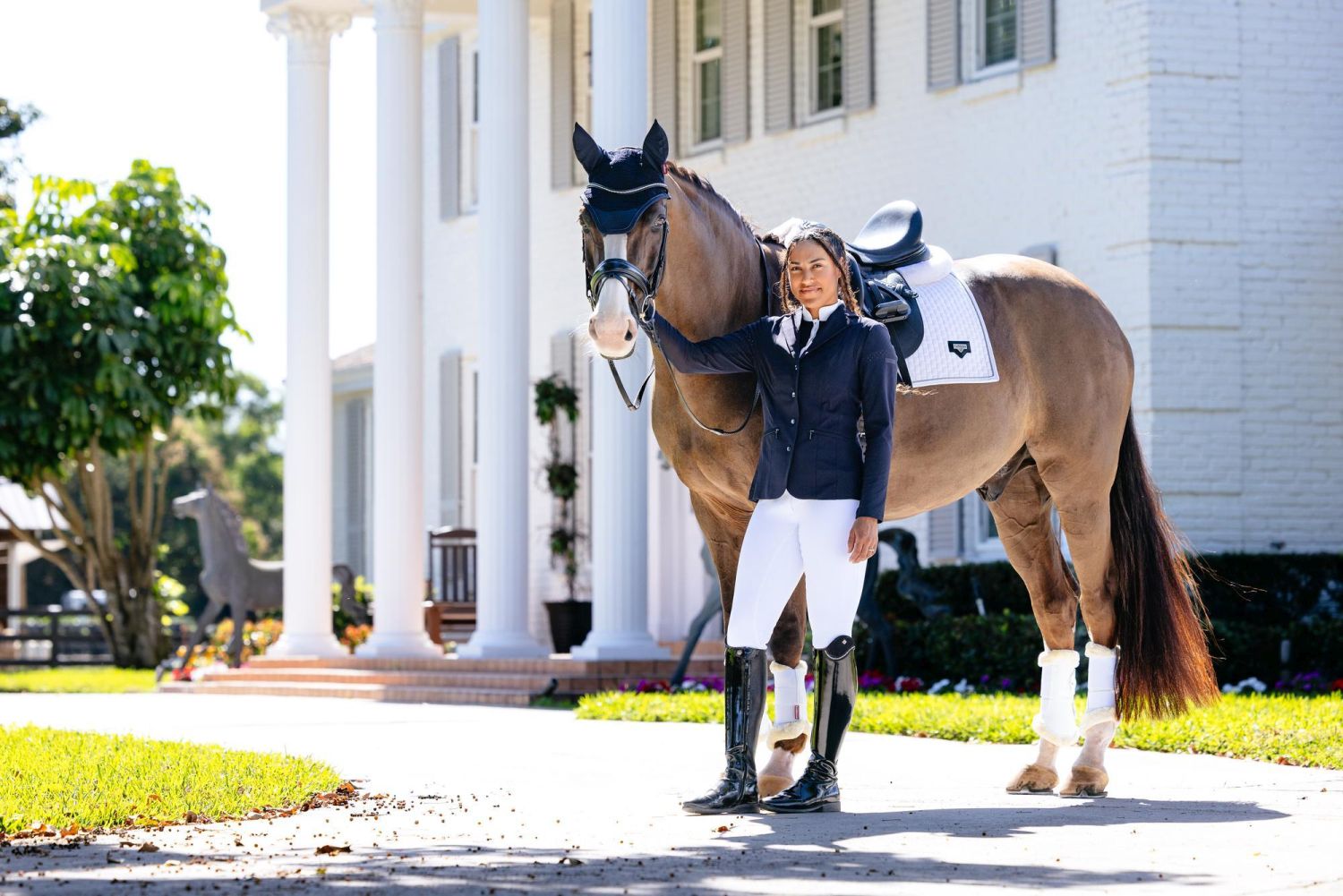 LeMieux Turnierjacket Jessica Mesh Show Jacket navy