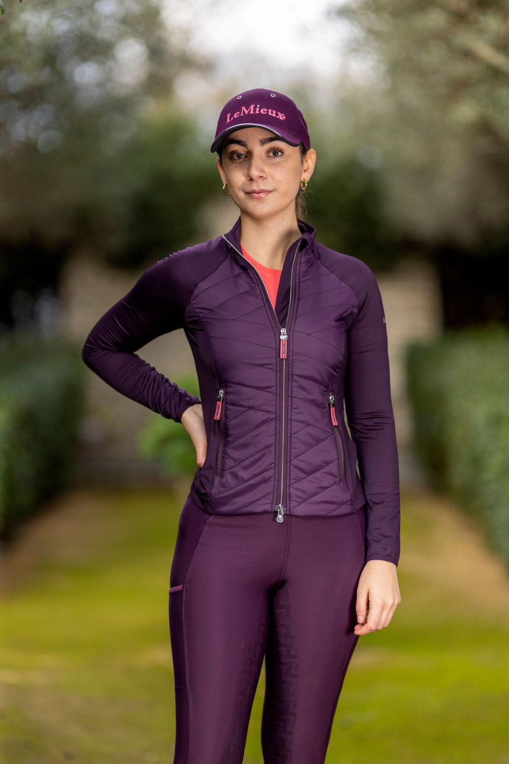 LeMieux Jacke Astra Jacket aubergine