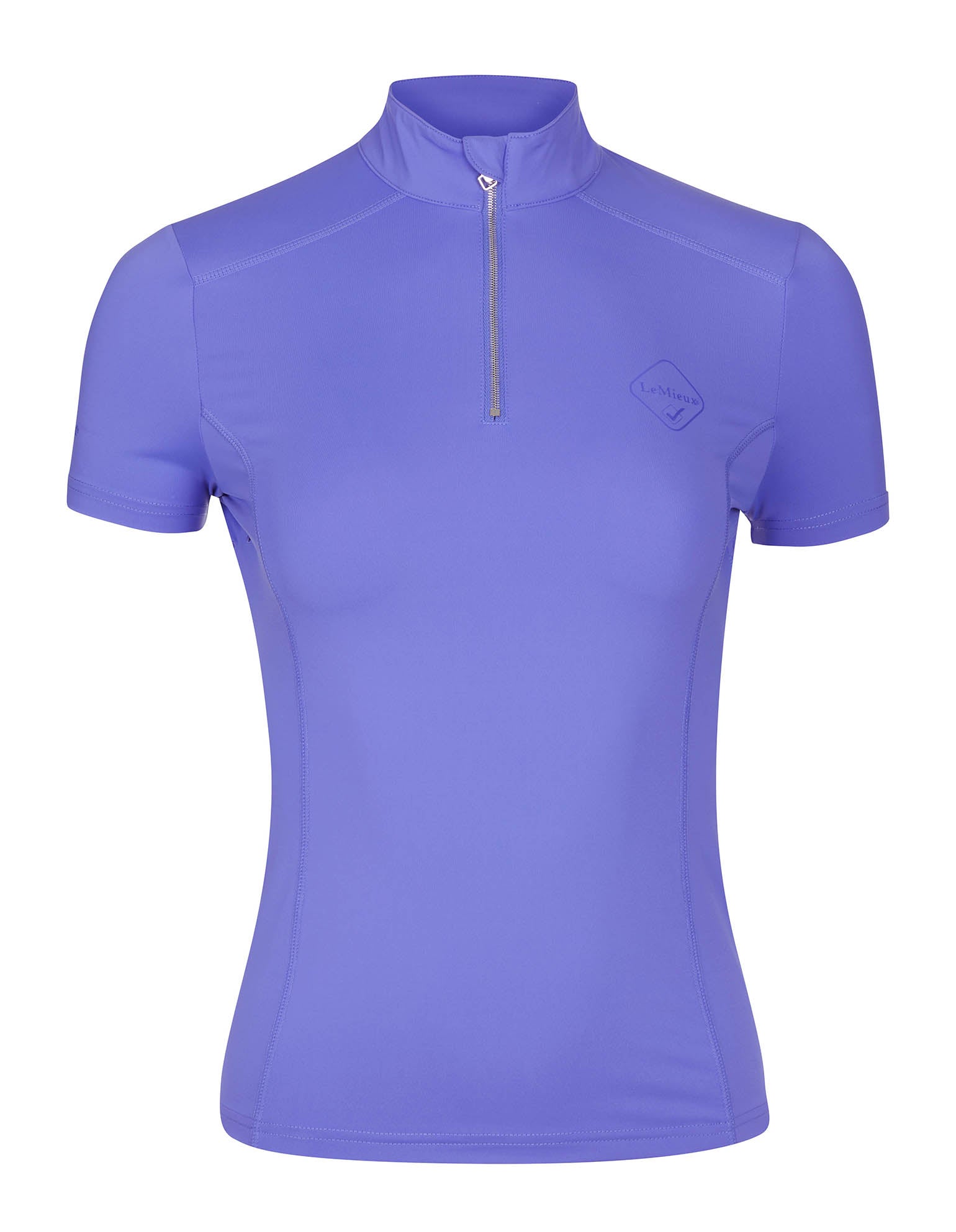 LeMieux short-sleeved base layer shirt bluebell