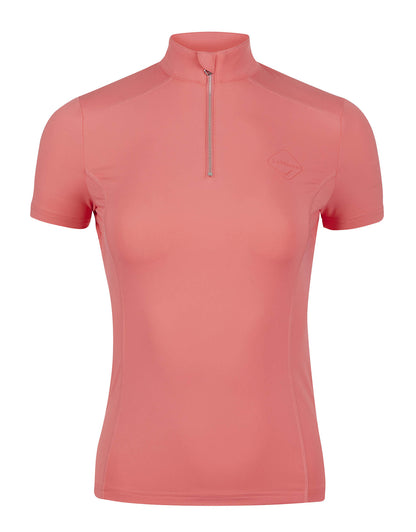 LeMieux Kurzarmshirt Short Sleeve Base Layer papaya