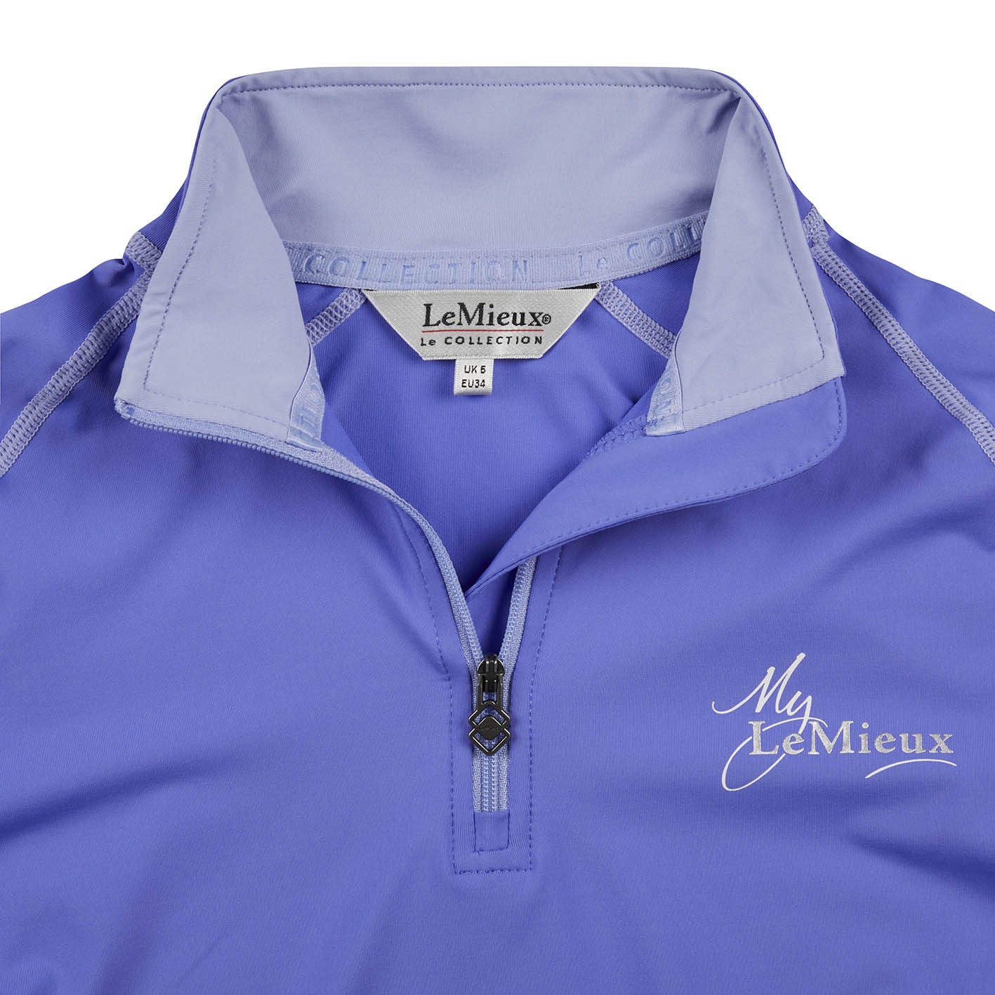 LeMieux long-sleeved shirt base layer bluebell